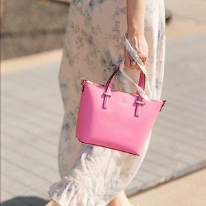 Pink Kate Spade mini tote